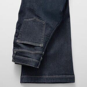 & Other Stories Wide Leg Press-Crease Jeans 8